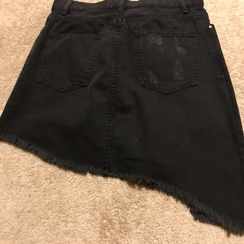 black denim skirt, NWT, EVIDENT brand